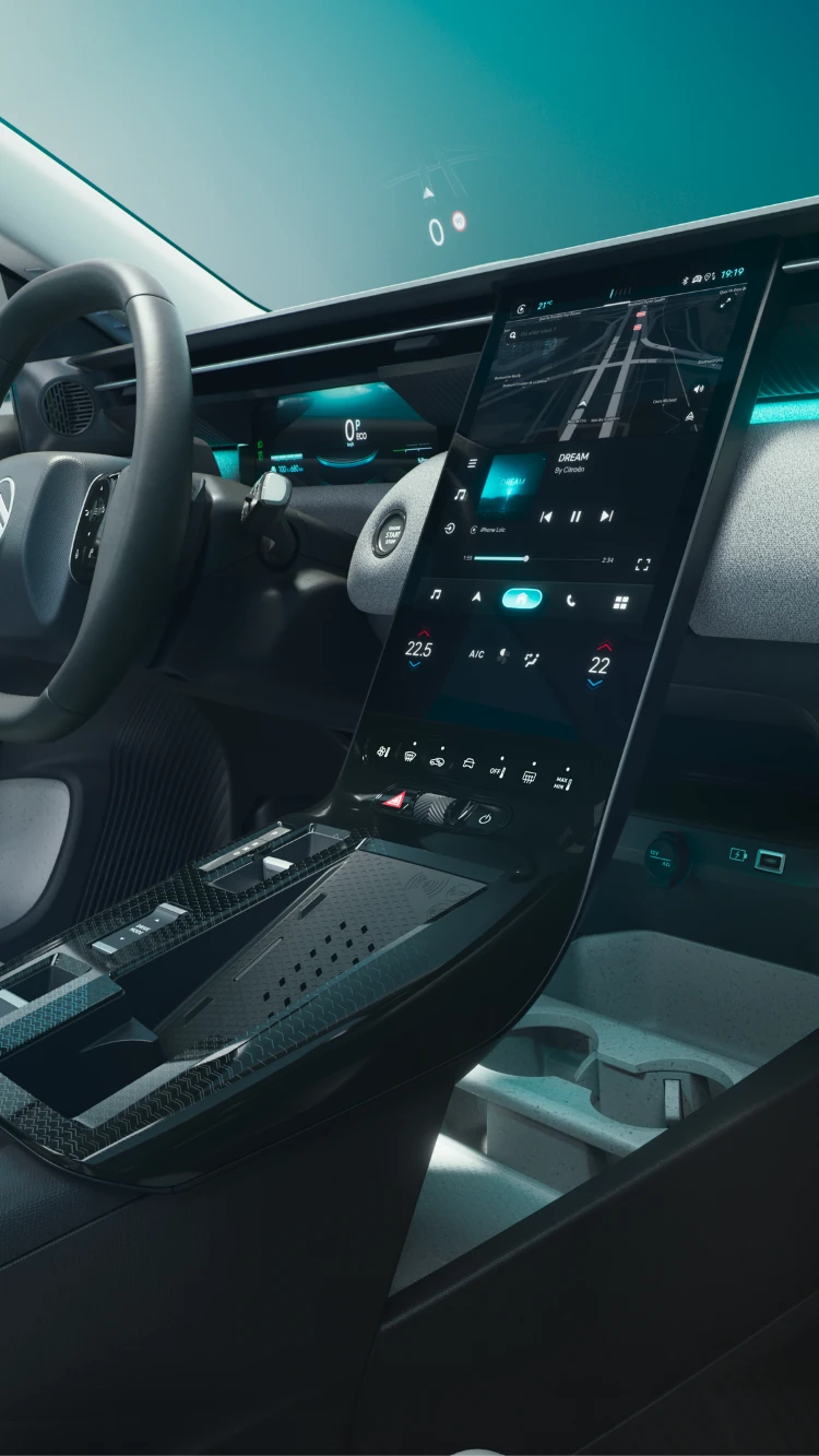 Citroën C-Zen Lounge met Waterfall-scherm